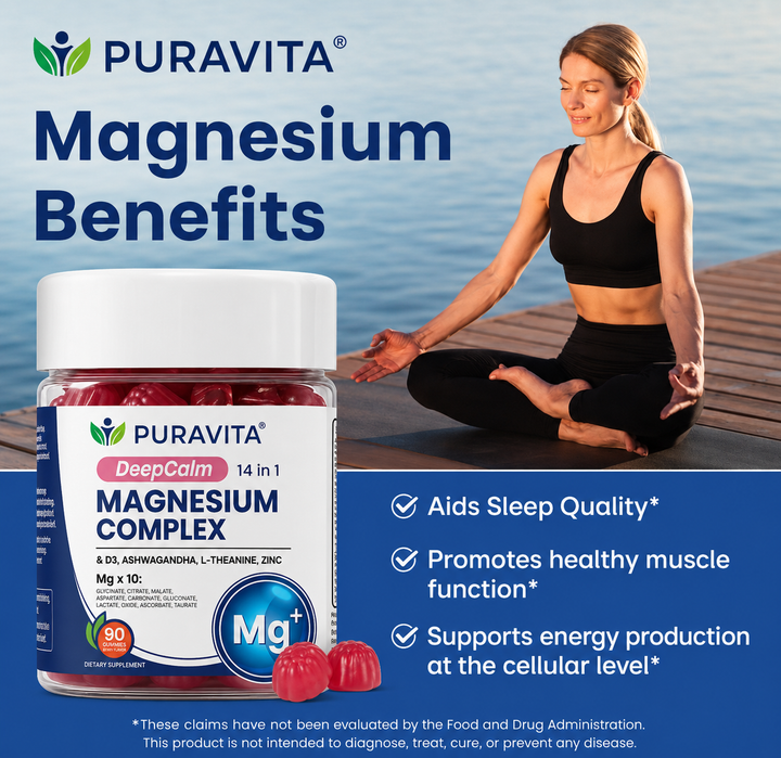PURAVITA ® 14-in-1 Magnesium Complex Gummies