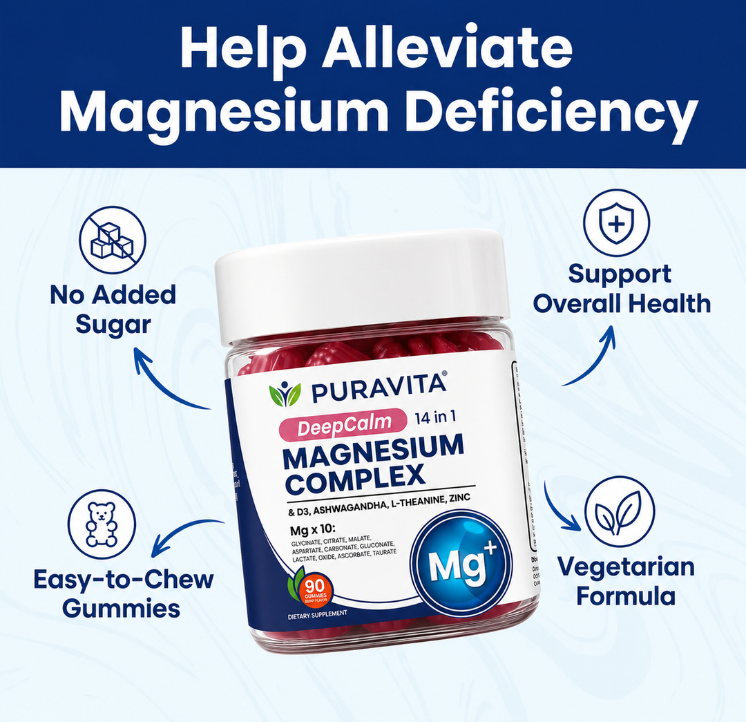 PURAVITA ® 14-in-1 Magnesium Complex Gummies