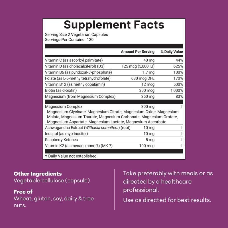PuraVita® 20-in-1 Women's Magnesium Support Formula