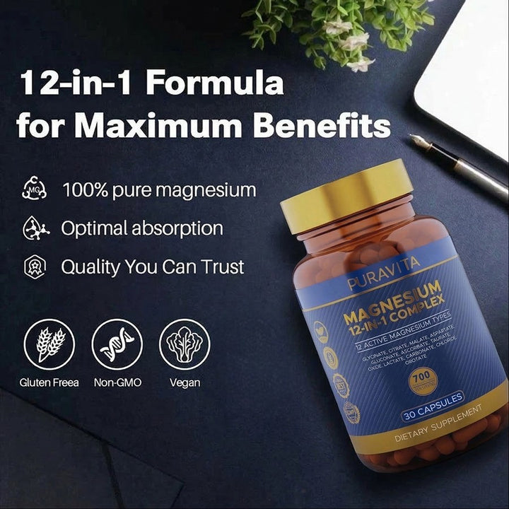 PURAVITA® 12-in-1 Magnesium